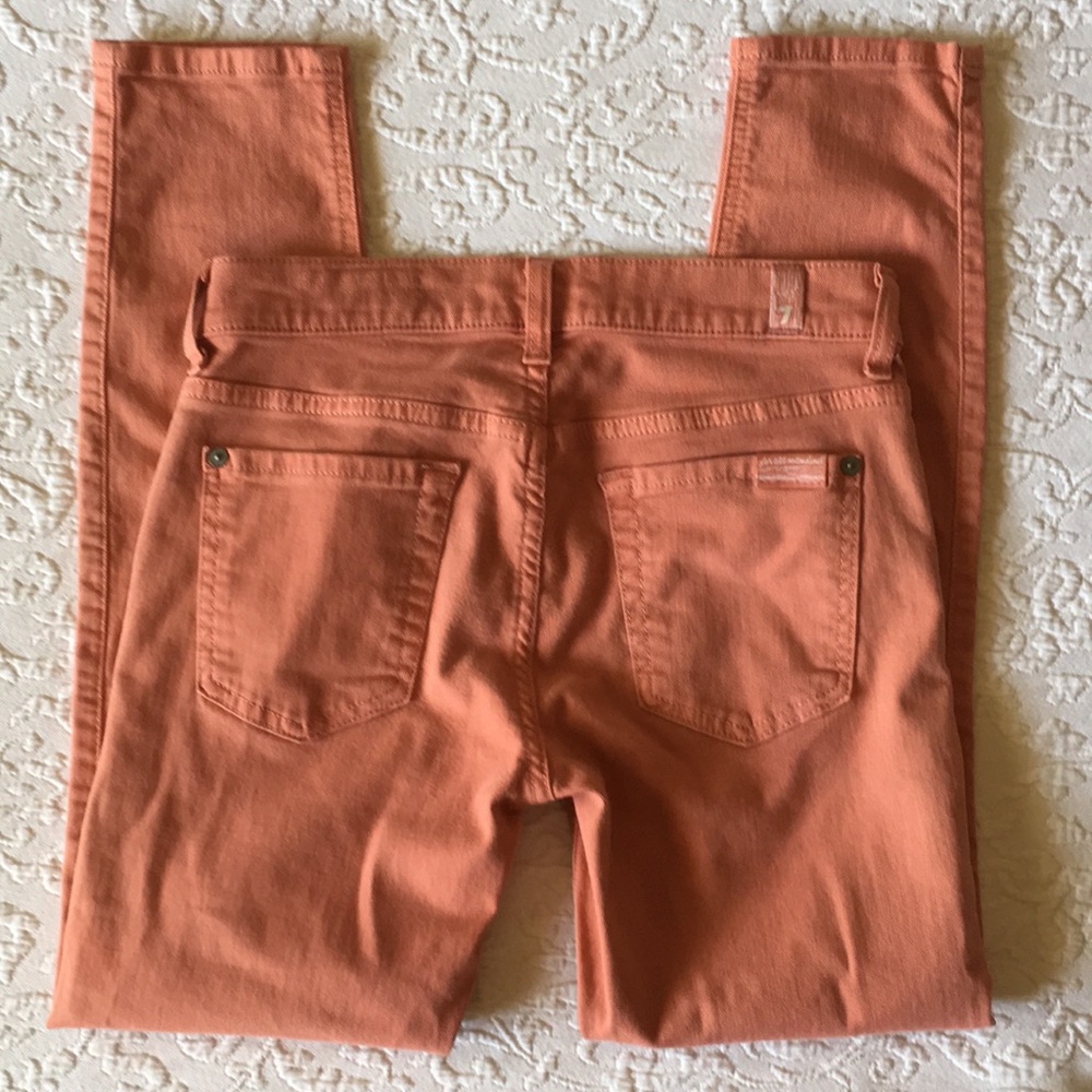 7 For All Mankind cropped skinny jeans